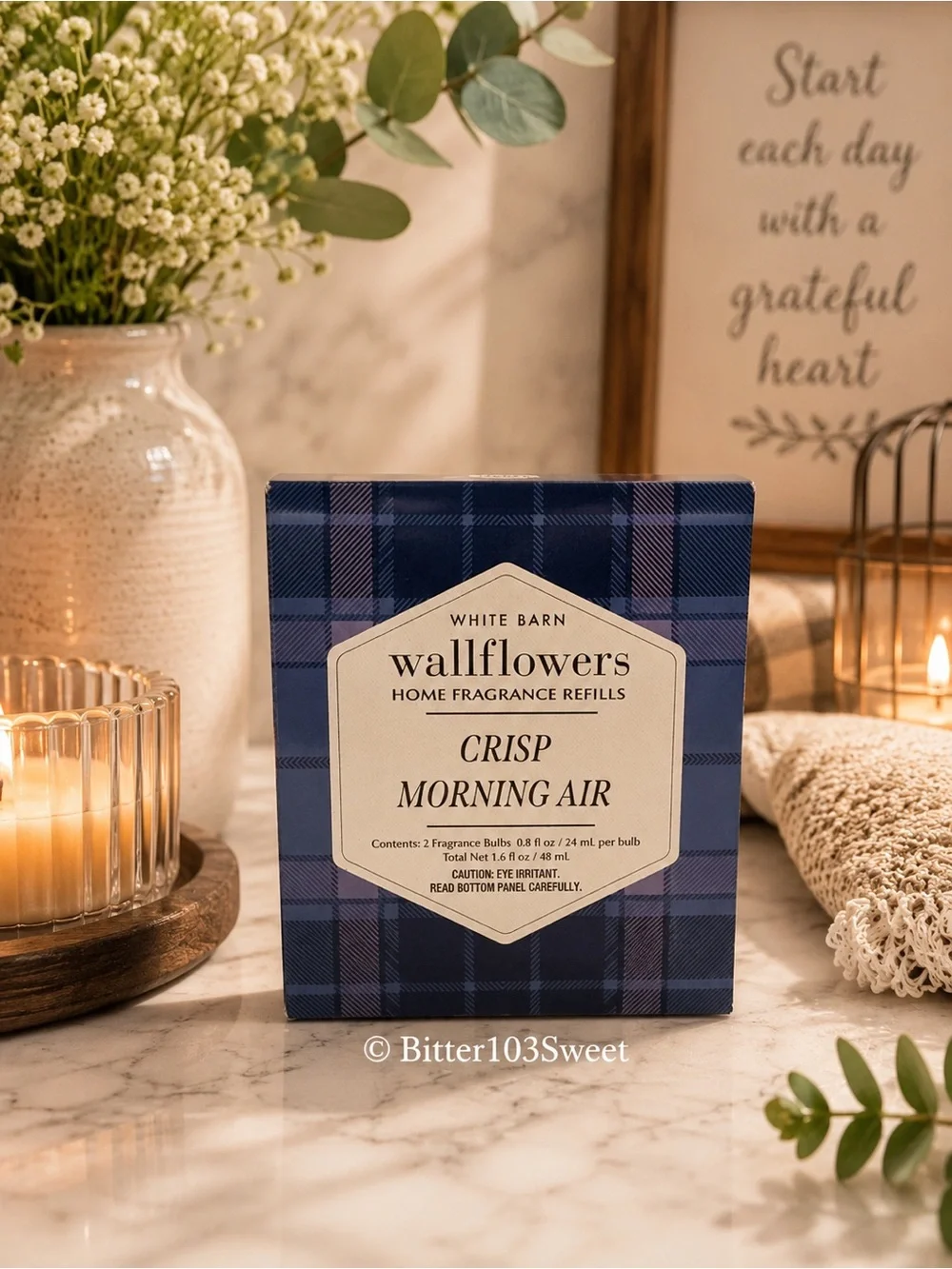 BBW | White Barn Crisp Morning Air Wallflower Refills
